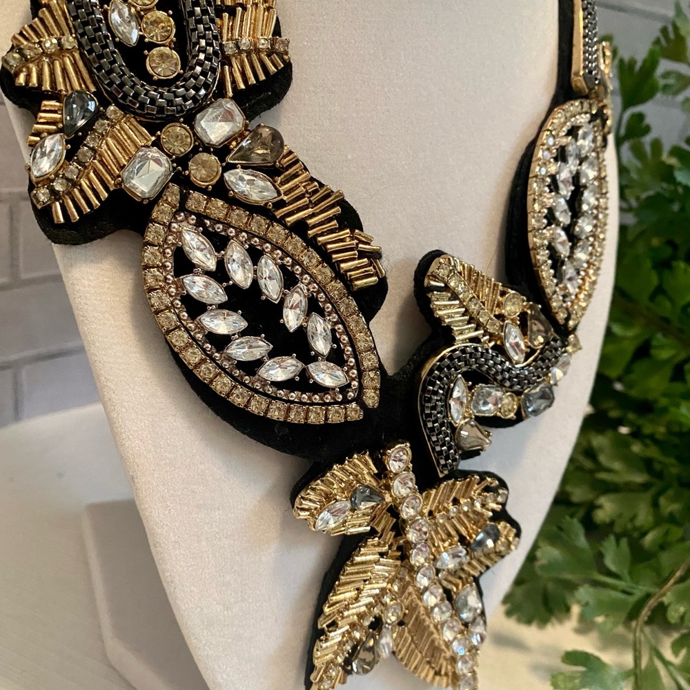 Multi Media Statement Necklace - image 3